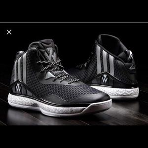 Boys Adidas John Wall 1 shoes size 4.5 Boys Adidas John Wall 1 shoes size 4.5